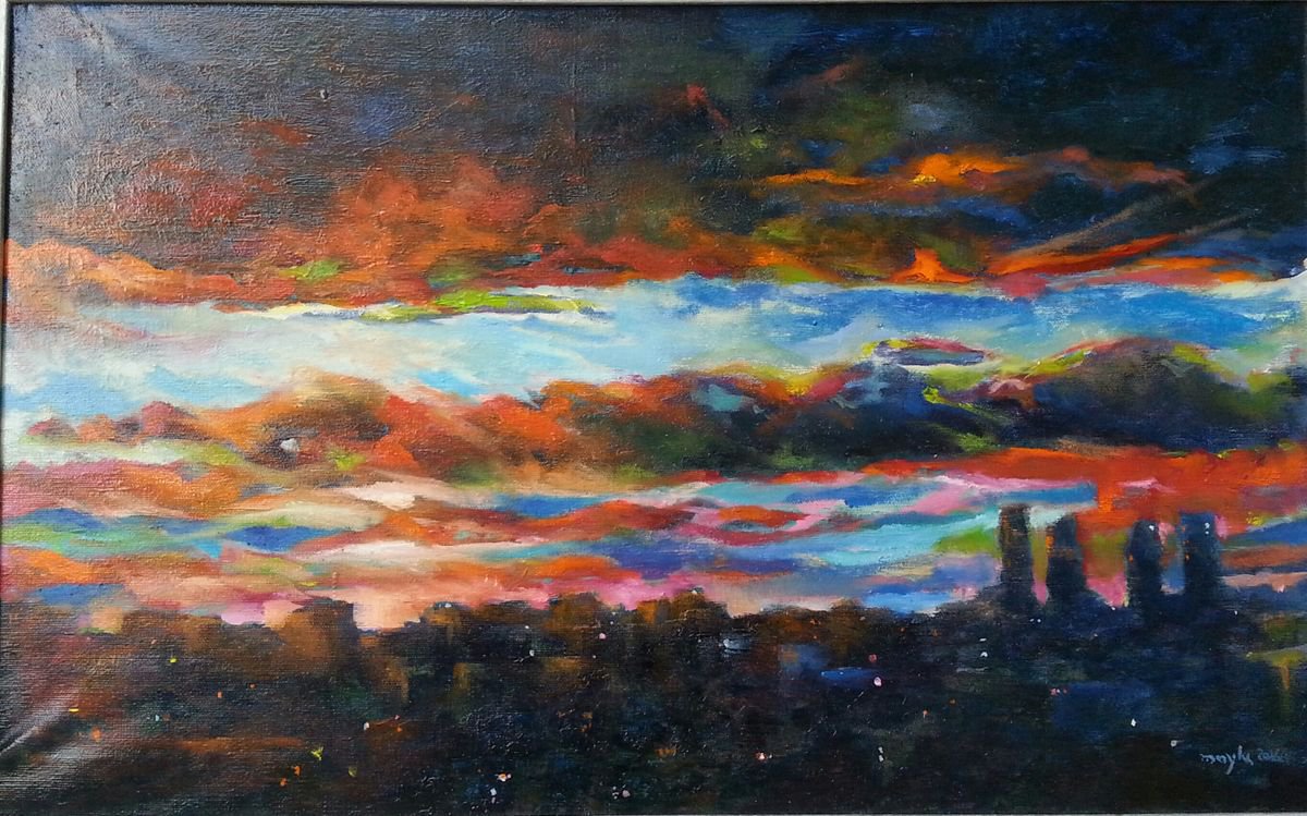 VISTAS AL ATARDECER by Maylu Garci?a