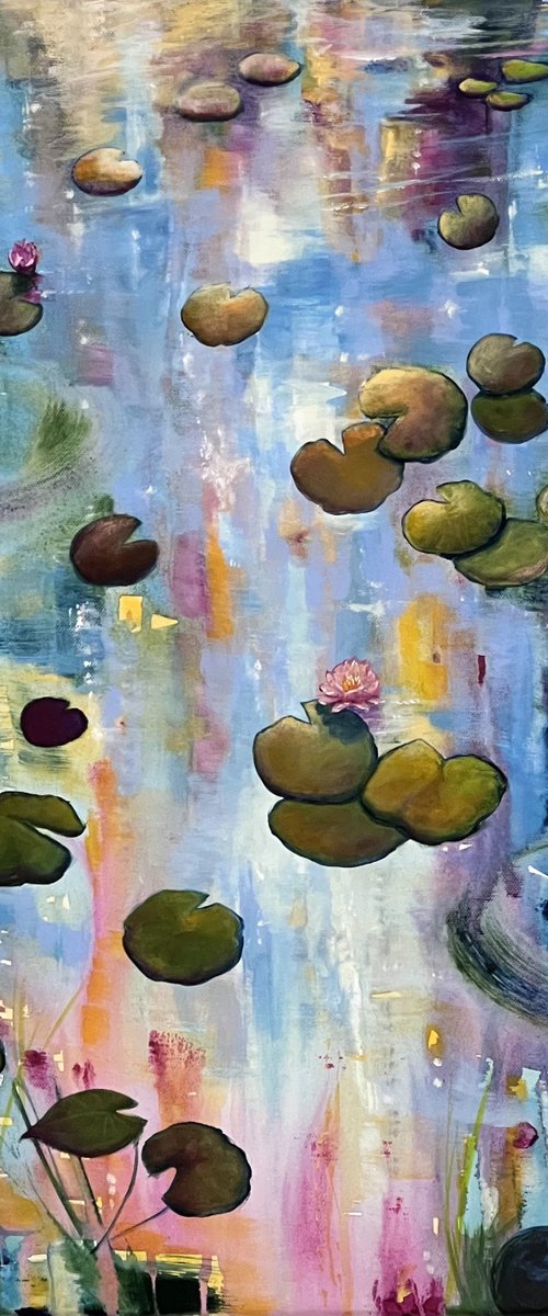 Always Waterlilies 6 by Sandra Gebhardt-Hoepfner
