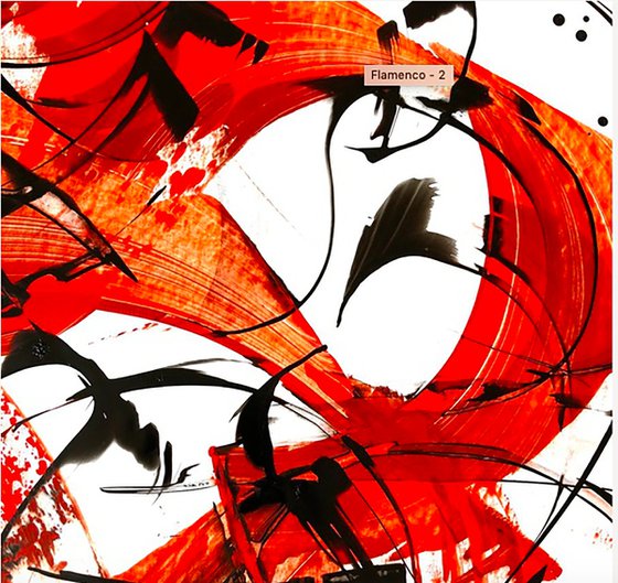 Abstract 'Flamenco'