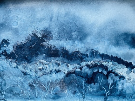 Mystic Winter Sun