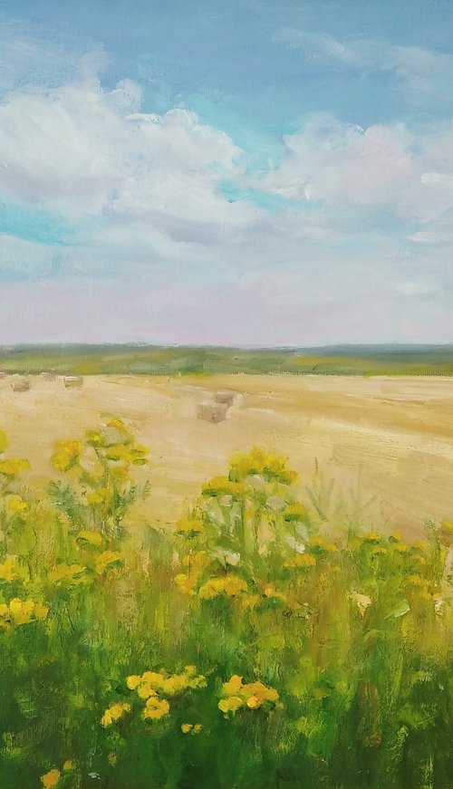 Ukrainain field by Valentina Andrukhova