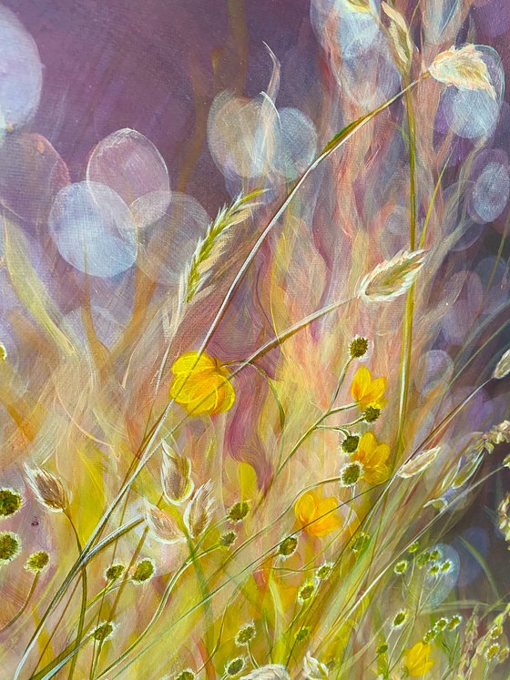 'Intuition'- Wild Meadow Painting