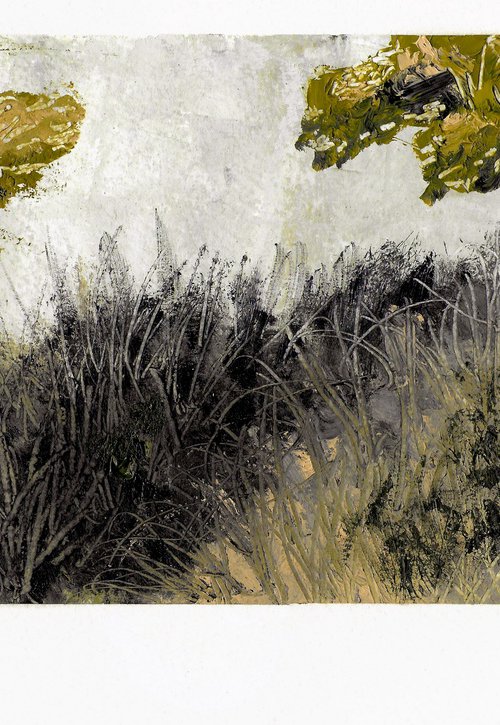 Landscape / Quiet Field by Gozde Temiz Istanbul