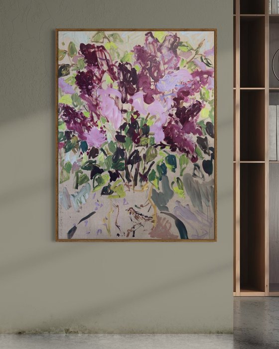 Lilac for happy memories.