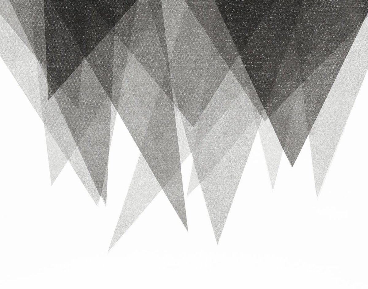 Geometric Abstract Acrylic Painting By Catia Goffinet, 20 X 16, Origins 1, Original Artwork