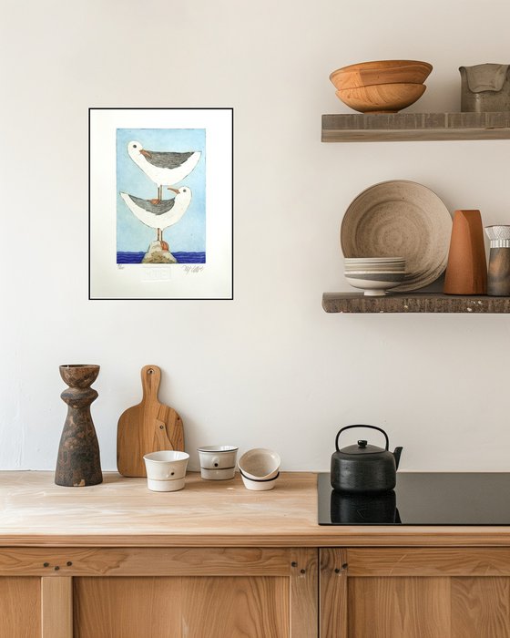 Two Seagulls