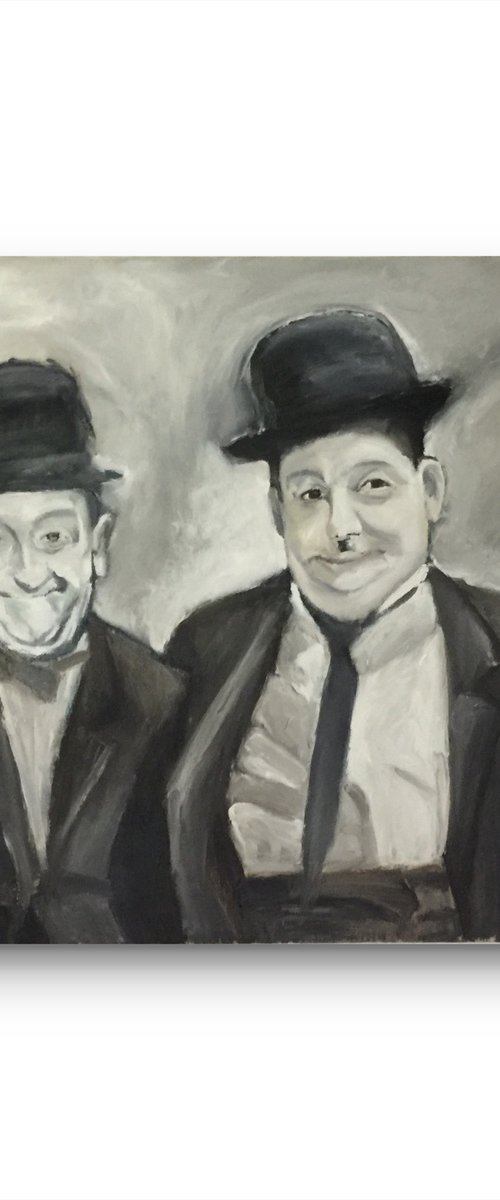 Laurel And Hardy by Ryan Louder