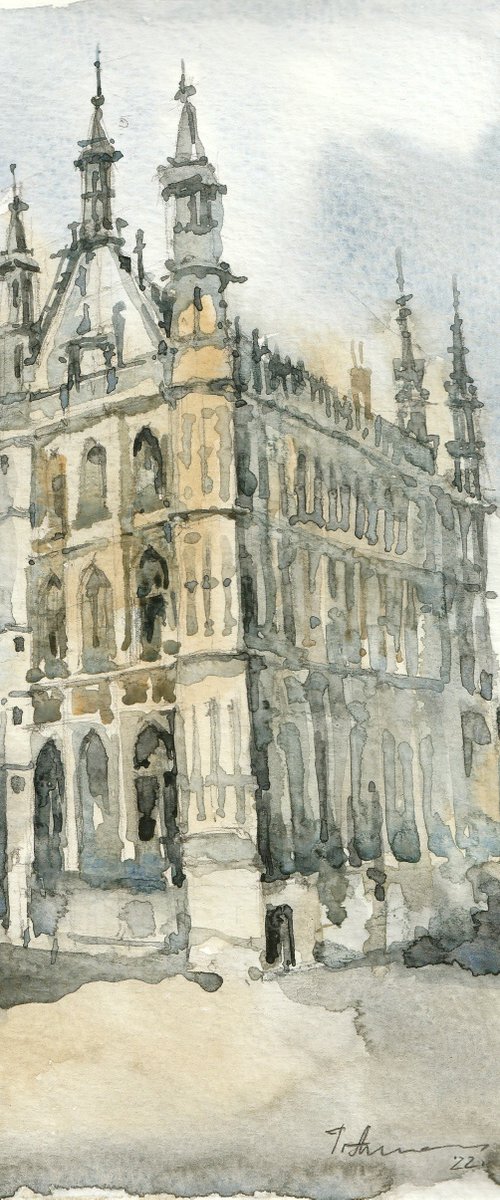 Leuven Town Hall, Belgium by Tatiana Alekseeva