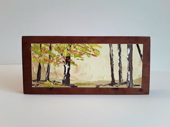 Oil on wood - Rauli II