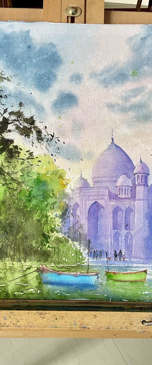 Taj Mahal 01 by Rajan Dey