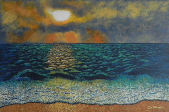 Majestic Morning - large impressionist seascape