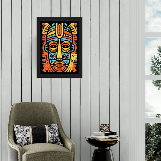 African Mask XVI