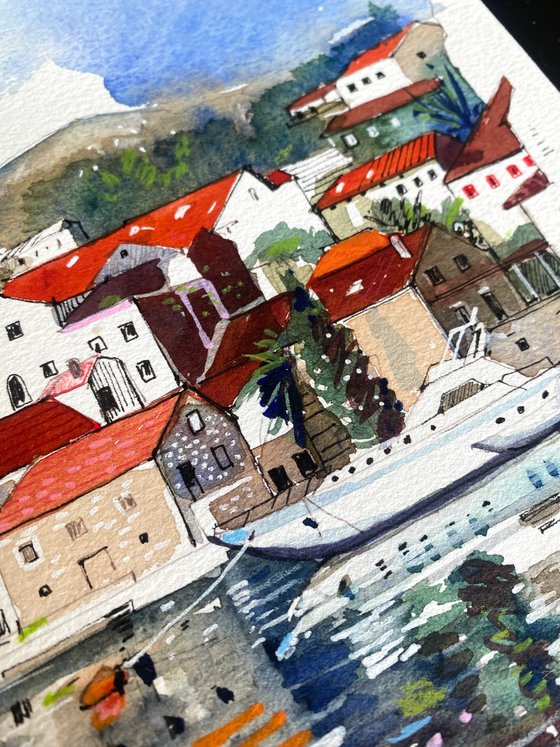 Reflections of Perast
