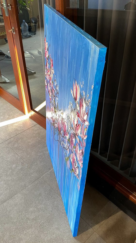 Magnolia Oil Painting