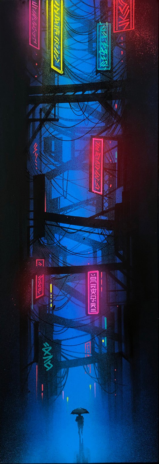 'Neon Towers'