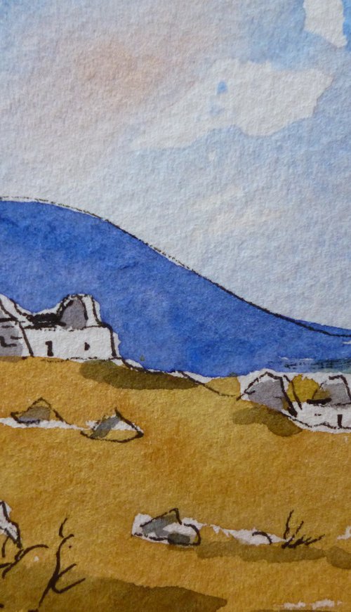 Achill Cottage by Maire Flanagan
