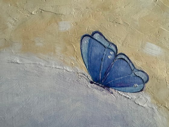 Blue butterfly