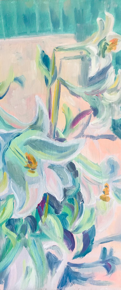 Lilies by Olga Volna