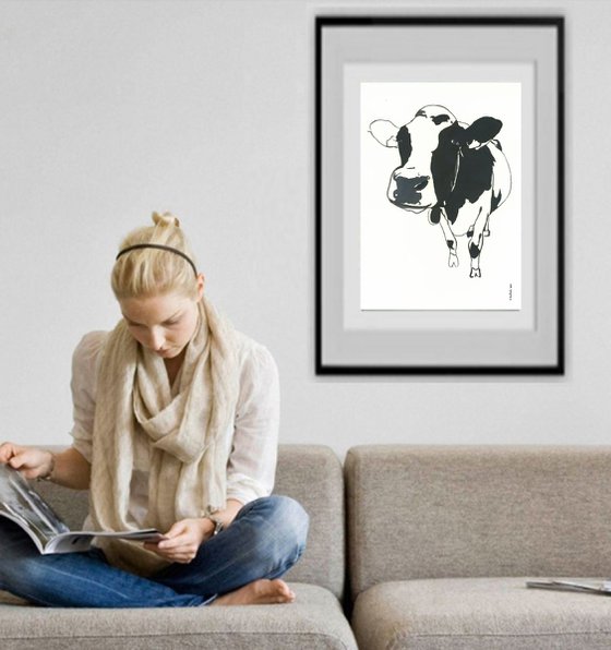 Cow I Animal Drawing