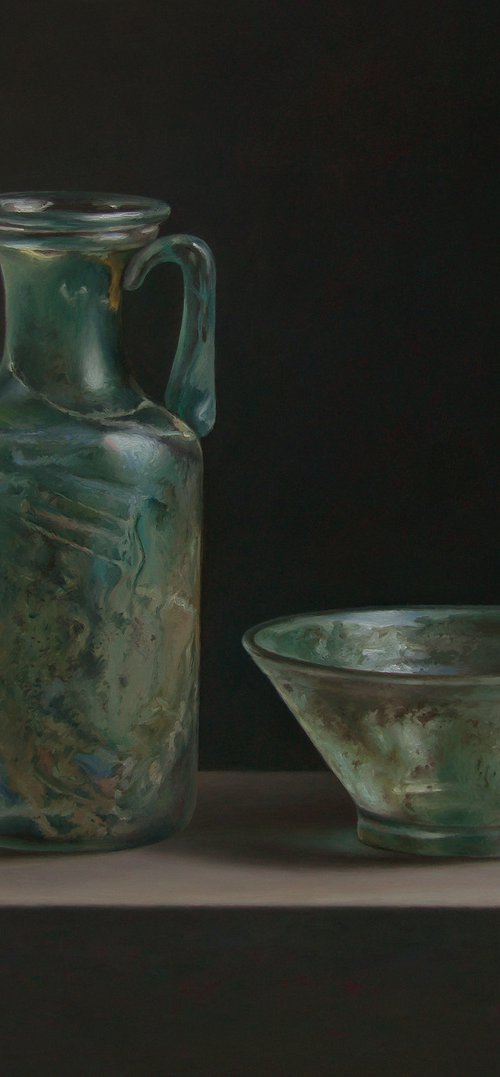 Roman glass by Albert Kechyan