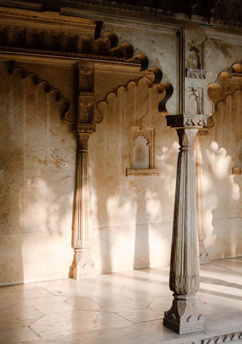 Impressionistic Cityscapes Photograph By Tom Hanslien, 33 X 47", Udaipur City Palace V, Original Artwork