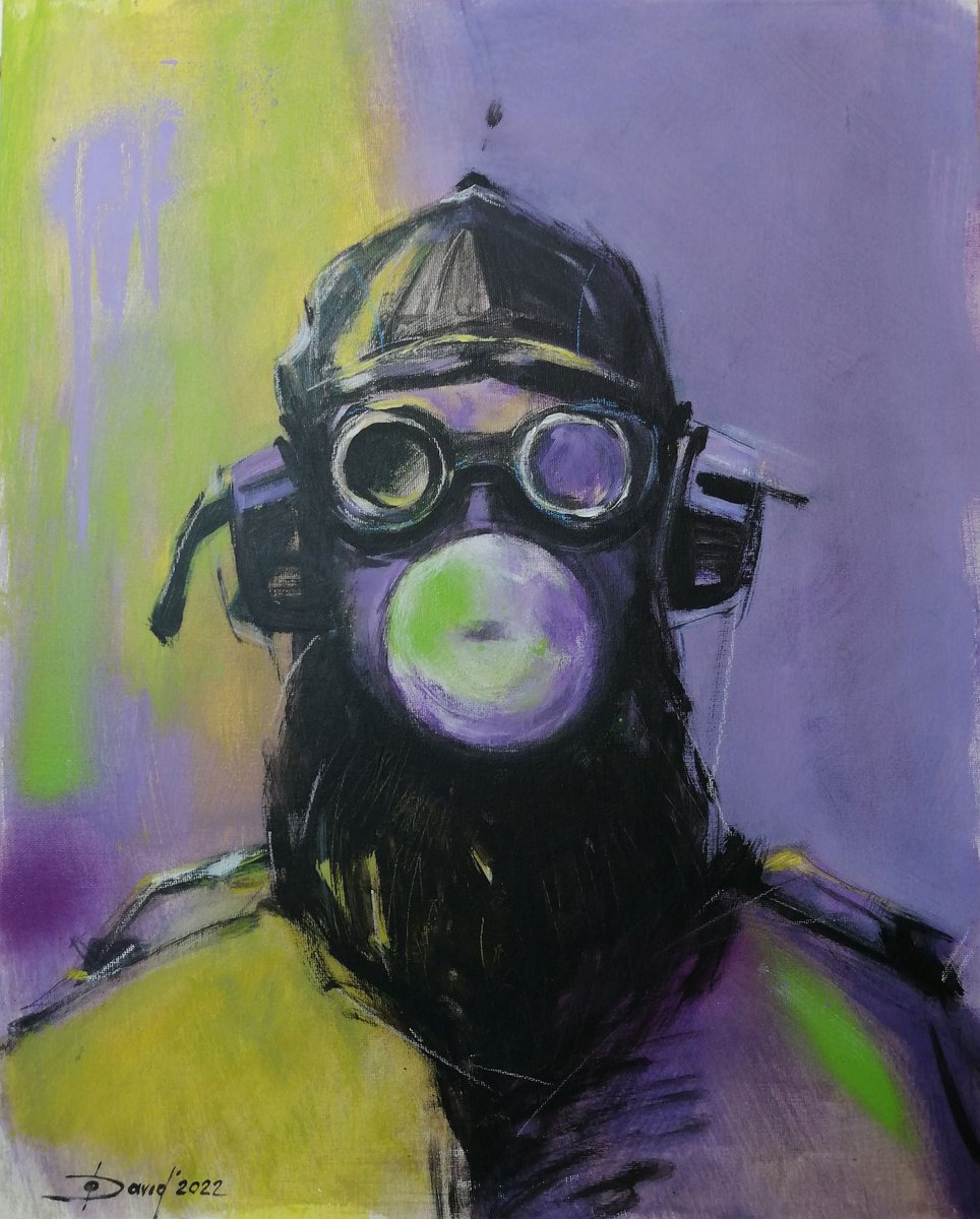 We love bubble gum - my hero by Olga David