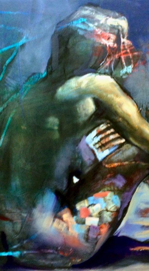 Seated Figure by Anthony Barrow BA(Hons) Fine Art