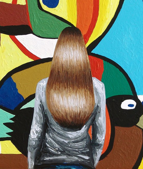 Enfant Avec Oiseau