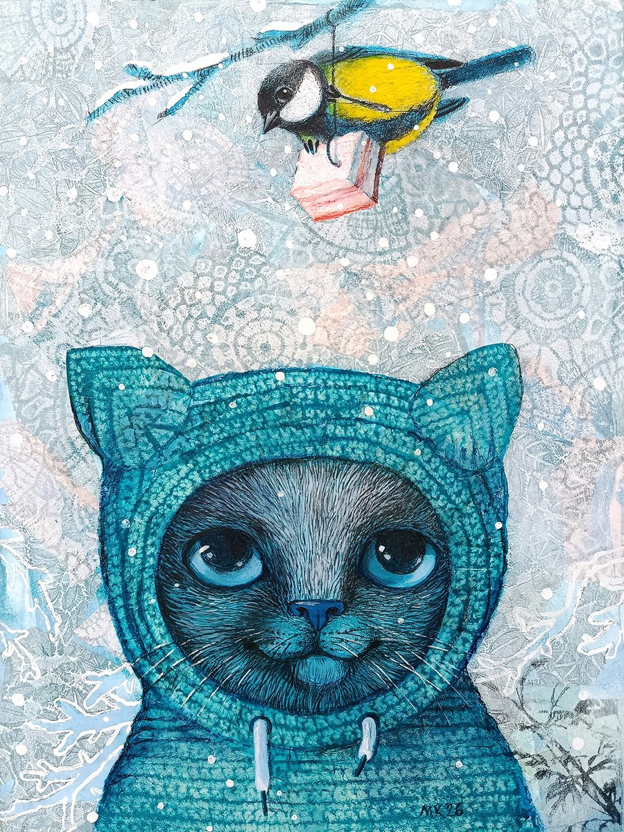 Frost By Margot Raven, 12 X 16, Artwork For Sale On Artfinder