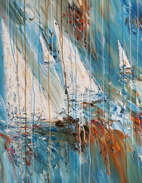 Sailing Regatta L 2 by Peter Nottrott