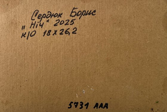 Winter Night in the Village