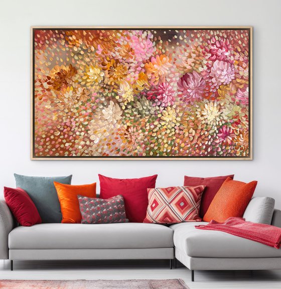 Fireworks of Blooming Petals