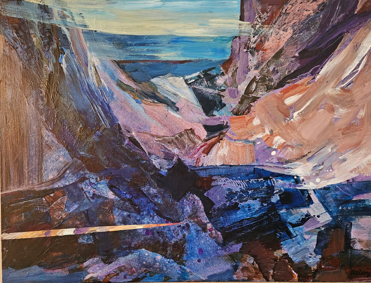 The Step Comes Before The Road By Tatiana Hellum, 31 X 24, Artwork For Sale On Artfinder
