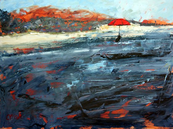 Red Umbrella Landscape
