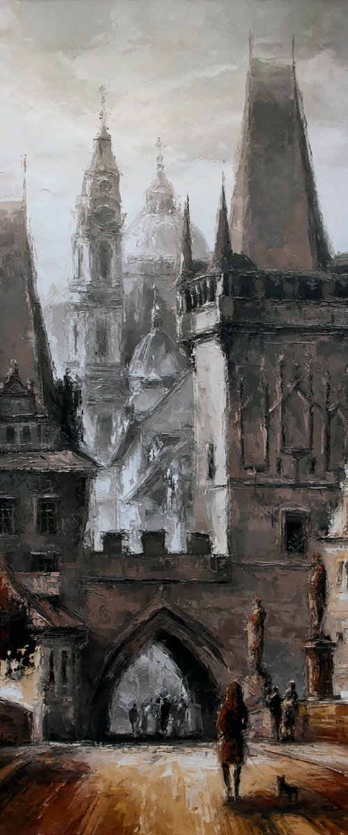 Charles Bridge tower by Alexandr Klemens