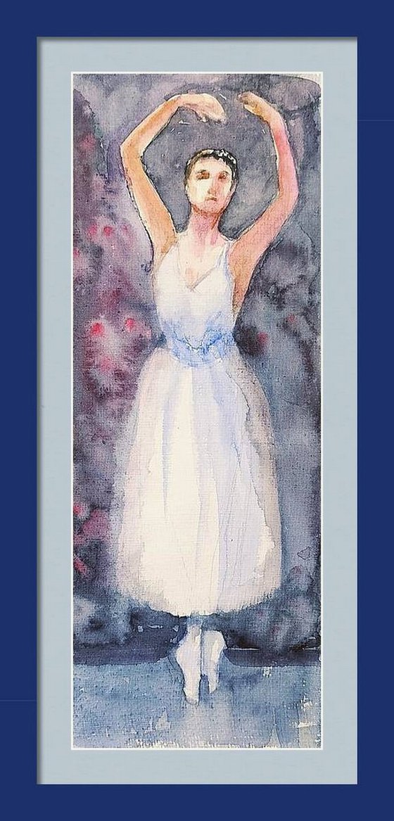 Set of Ballerina dancing
