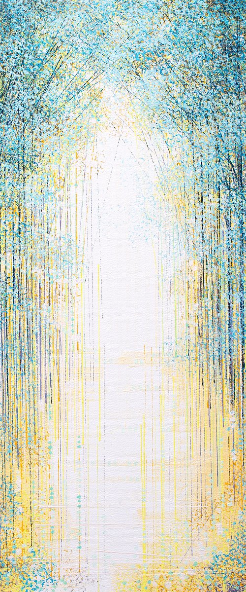 Lakeside Trees In Spring by Marc Todd