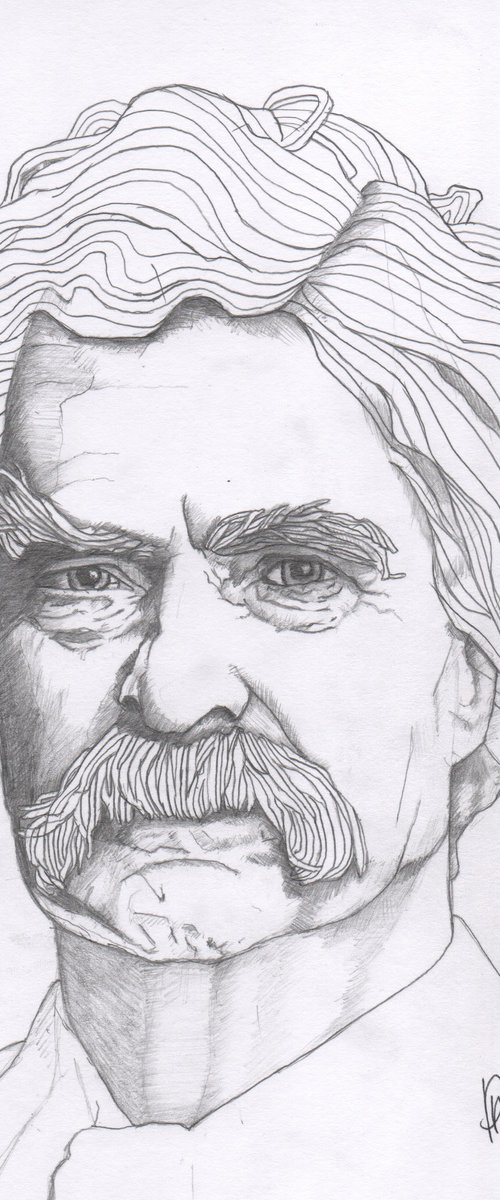 Mark Twain by Paul Nelson-Esch