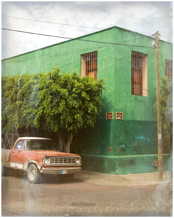 Street corner, Mexico