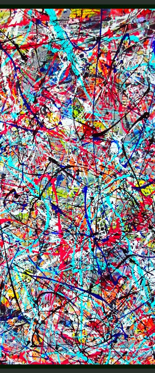 COLOR PULSES, framed by Tomaž Gorjanc - Tomo