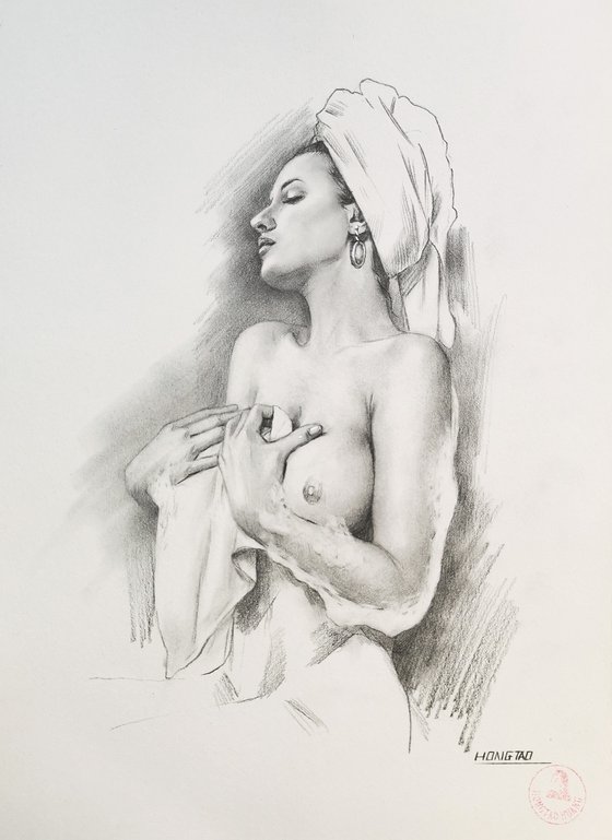 The Famale Bather