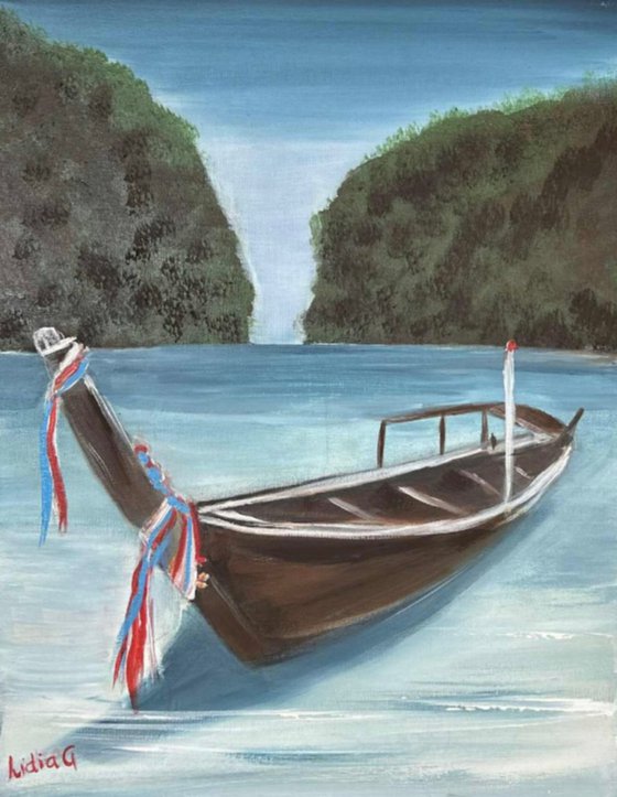 Long tail boat