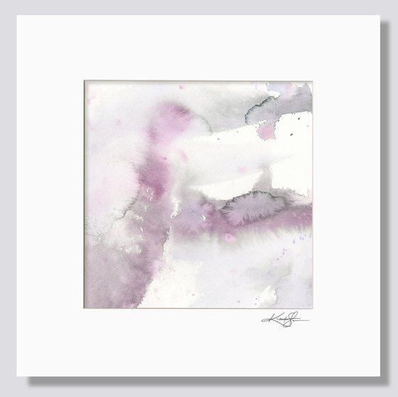 Quiescence 2 - Serene Abstract Painting by Kathy Morton Stanion