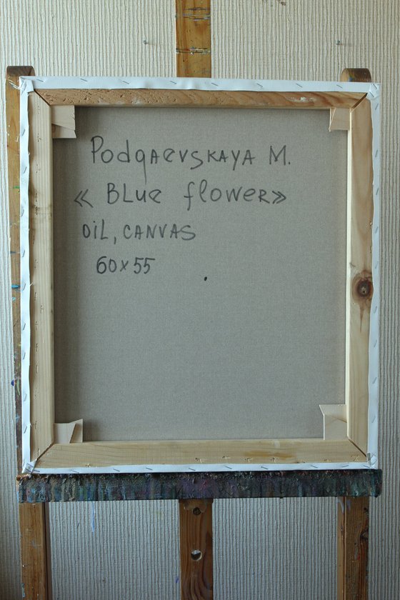 Blue flower