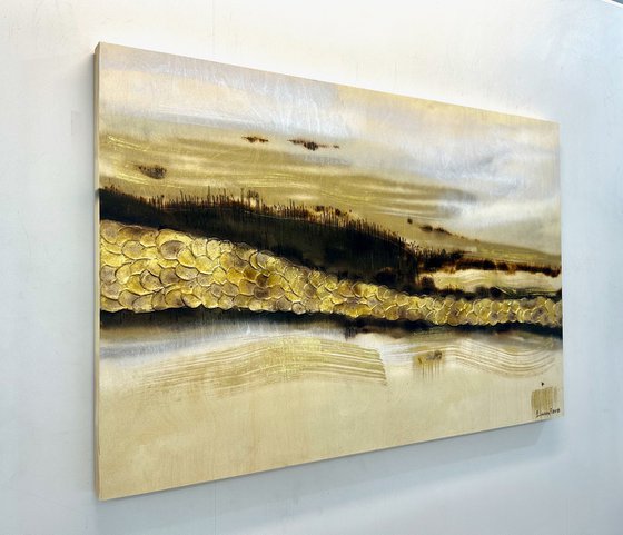 Burnished Illumination Lumière 104.5cm x 79cm