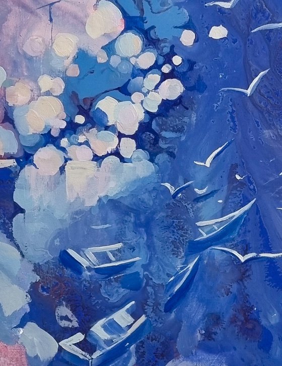 Sea. Energy and Light diptych.