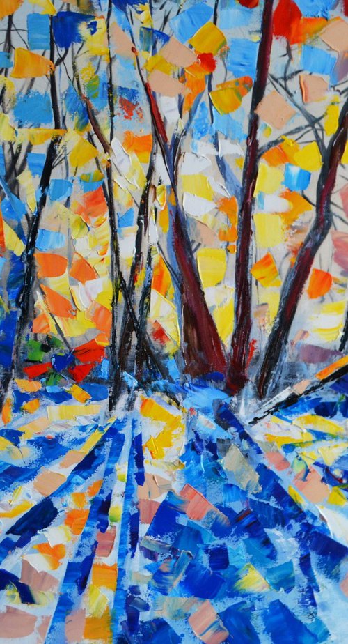 Winter Sun by Valeriia Radziievska