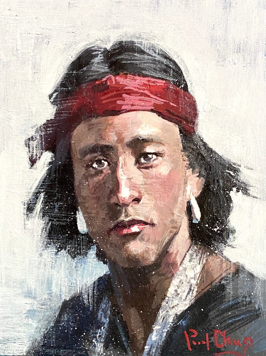  Warrior By Paul Cheng, 9 X 12, Artwork For Sale On Artfinder