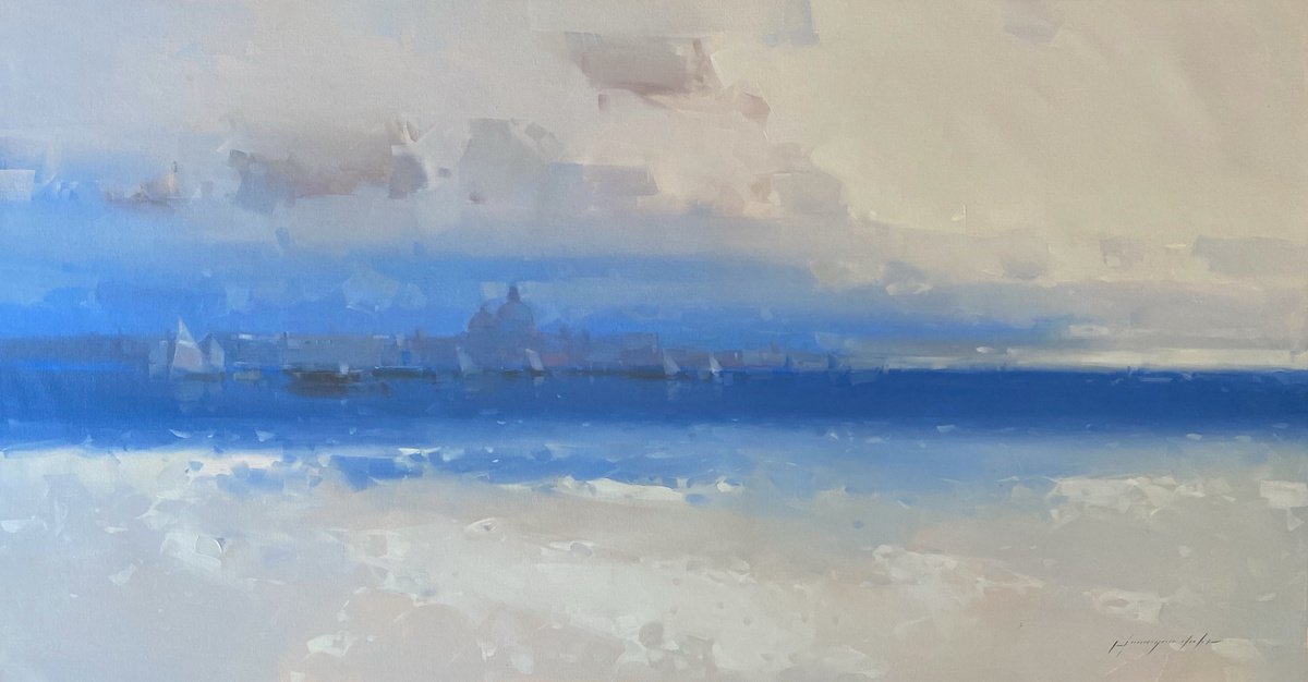 Cream Breeze By Vahe Yeremyan, 56 X 29, Artwork For Sale On Artfinder