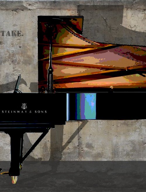 CONCERT GRAND 4....51"X28" by Joe McHarg